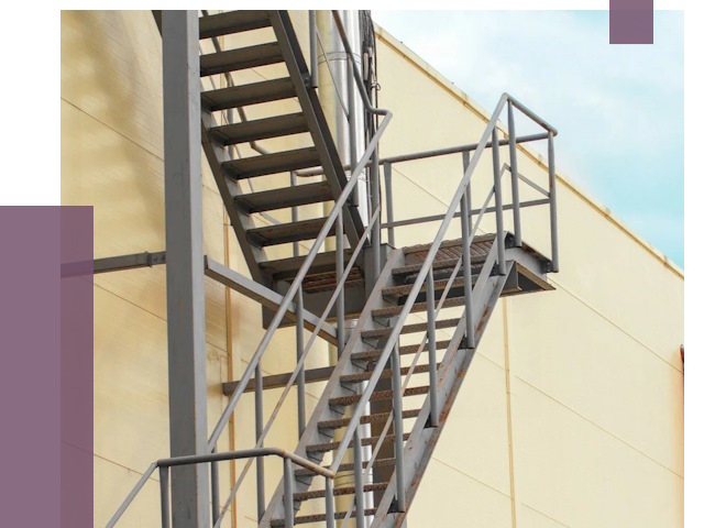 Пожарные лестницы в Орехове-Зуеве от 12504 руб. — монтаж и продажа | ПРОЛЁТ-Рхв