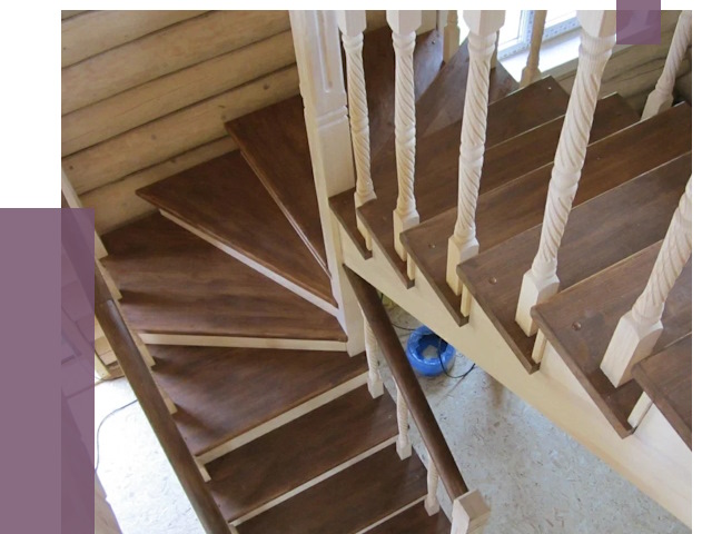 Реставрация деревянных лестниц в Орехове-Зуеве от 4376 руб.