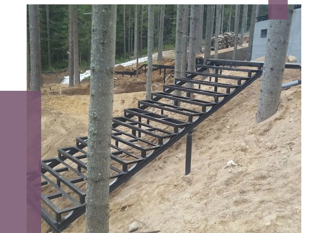 Монтаж металлических лестниц в Орехове-Зуеве от 13807 руб. 