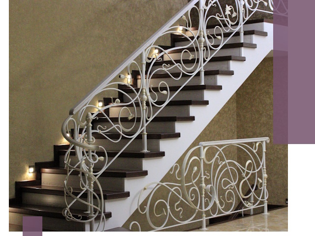 Кованые лестницы под ключ в Орехове-Зуеве — изготовление и монтаж