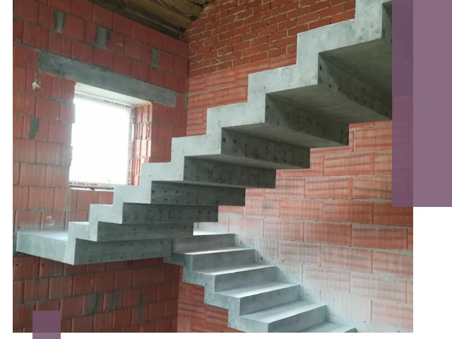 Бетонные лестницы под ключ в Орехове-Зуеве: монтаж, демонтаж, ремонт