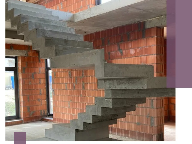 Изготовление бетонных лестниц под ключ в Орехове-Зуеве