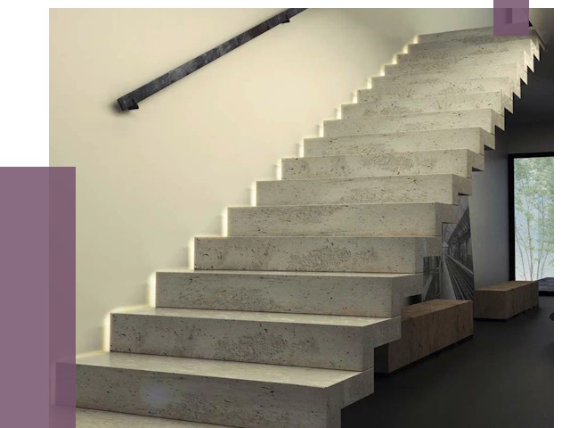 Облицовка бетонных лестниц в Орехове-Зуеве от 4689 руб/м2 