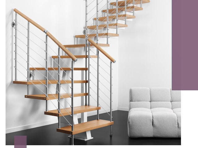 Модульные лестницы под ключ в Орехове-Зуеве — монтаж и изготовление