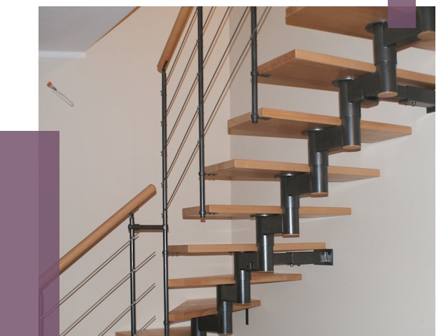 Изготовление модульных лестниц в Орехове-Зуеве от 11723 руб. 