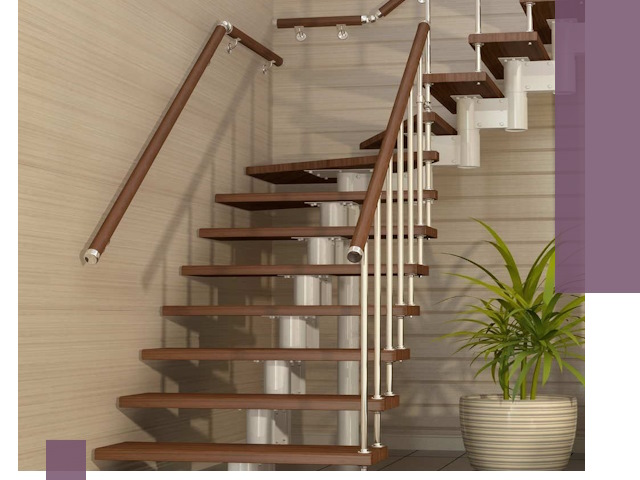 Изготовление модульных лестниц под ключ в Орехове-Зуеве