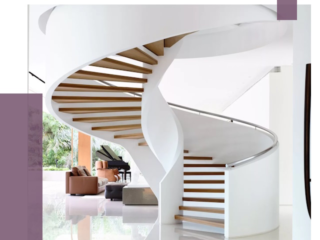 Винтовые лестницы в Орехове-Зуеве под ключ от 49495 руб. | ПРОЛЁТ-Рхв