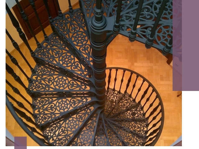 Винтовые лестницы под ключ в Орехове-Зуеве: производство и монтаж