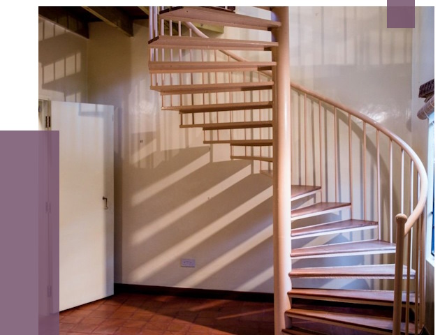 Изготовление винтовых лестниц на заказ в Орехове-Зуеве от 77629 руб. | ПРОЛЁТ-Рхв