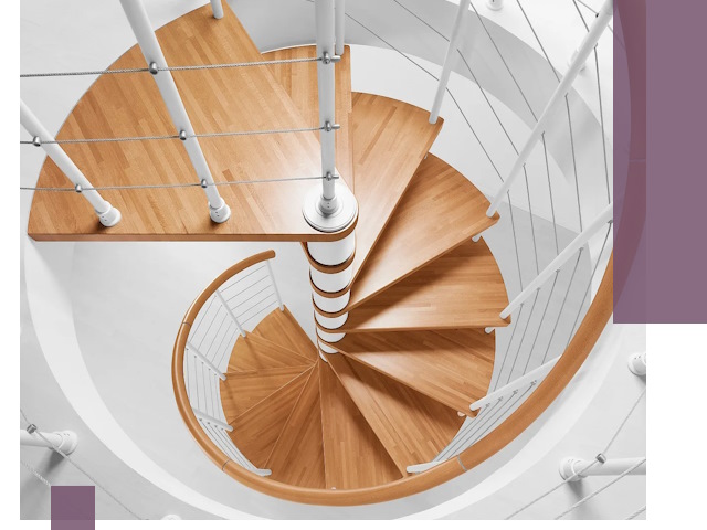 Изготовление винтовых лестниц под ключ в Орехове-Зуеве