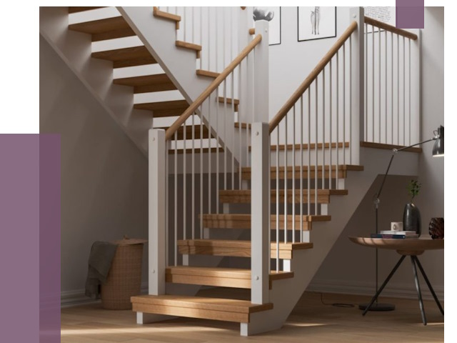 Маршевые лестницы в Орехове-Зуеве от 38815 руб. — монтаж | ПРОЛЁТ-Рхв