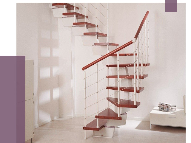 Изготовление лестниц на больцах в Орехове-Зуеве от 9899 руб. | ПРОЛЁТ-Рхв