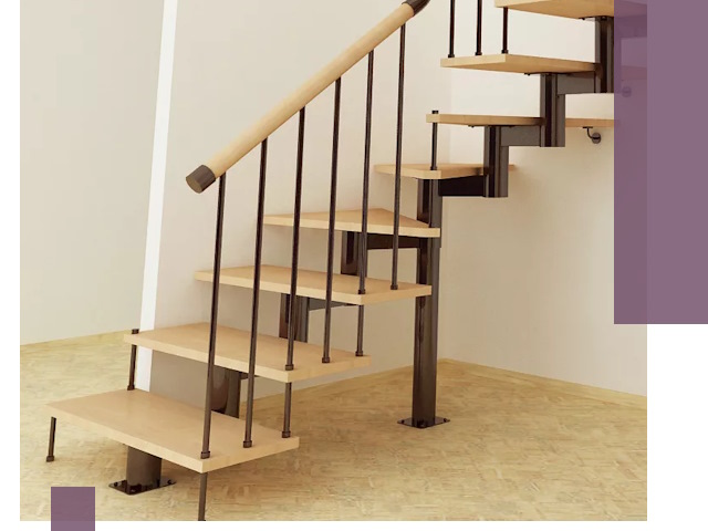 Монтаж лестниц на больцах в Орехове-Зуеве — быстро и надежно