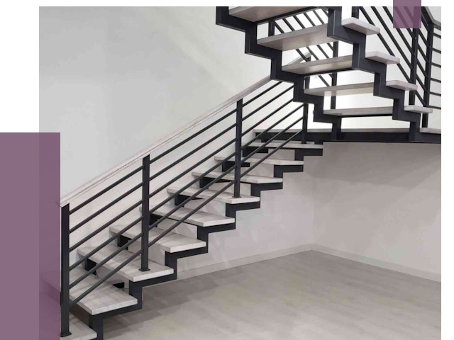 Лестницы на металлокаркасе под ключ в Орехове-Зуеве от 13025 руб. | ПРОЛЁТ-Рхв