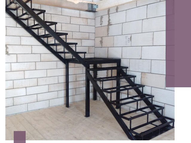 Лестницы на металлокаркасе под ключ в Орехове-Зуеве — изготовление и монтаж