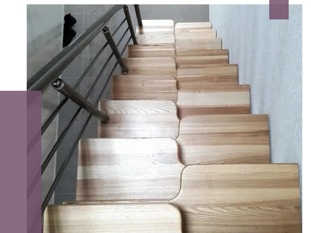 Лестницы гусиный шаг в Орехове-Зуеве от 13286 руб. под ключ | ПРОЛЁТ-Рхв