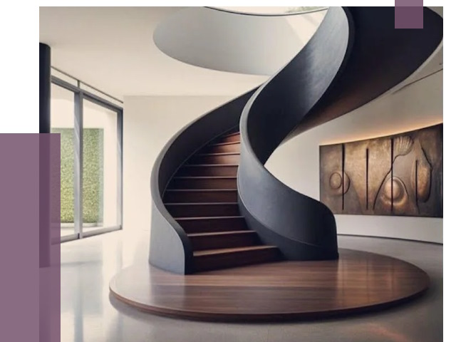 Элитные лестницы под заказ в Орехове-Зуеве от 192770 руб. — ПРОЛЁТ-Рхв