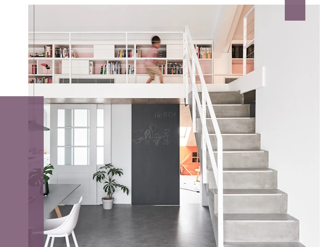 Лестницы для двухуровневой квартиры в Орехове-Зуеве от 179745 руб. | ПРОЛЁТ-Рхв