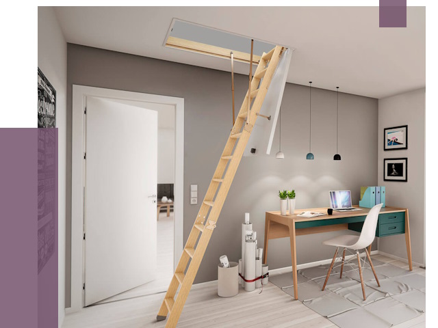 Чердачные лестницы в Орехове-Зуеве — от 14849 руб. | ПРОЛЁТ-Рхв