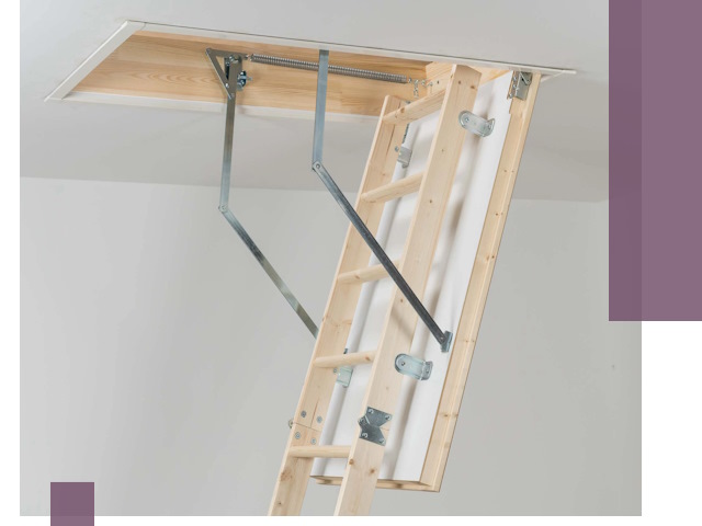 Установка чердачной лестницы под ключ в Орехове-Зуеве