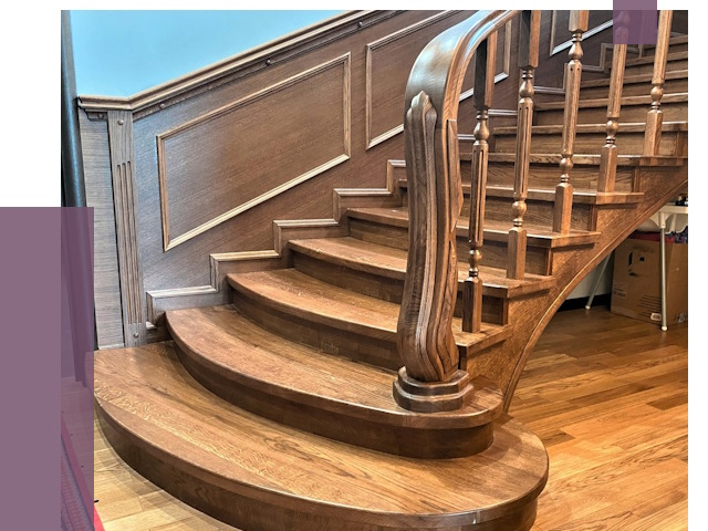 Дубовые лестницы под ключ в Орехове-Зуеве от 179745 руб. — ПРОЛЁТ-Рхв