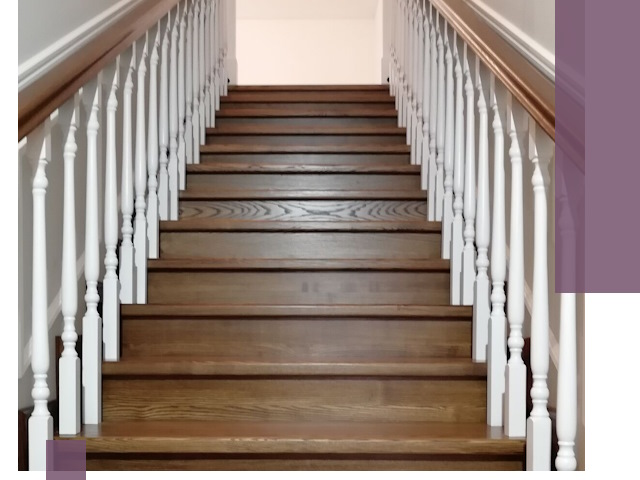 Лестницы из ясеня на заказ в Орехове-Зуеве — изготовление и монтаж