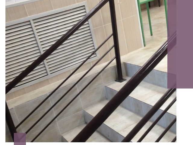 Изготовление перил из металла под ключ в Орехове-Зуеве