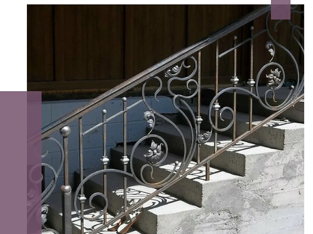 Кованые перила в Орехове-Зуеве от 8857 руб. под ключ — качество от ПРОЛЁТ-Рхв