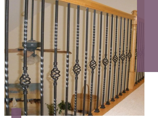 Изготовление и монтаж кованных перил в Орехове-Зуеве под ключ