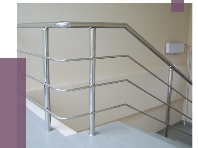 Алюминиевые перила в Орехове-Зуеве от 6460 руб. под ключ | ПРОЛЁТ-Рхв