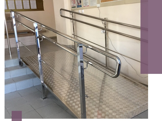 Перила для инвалидов в Орехове-Зуеве — надежные поручни и ограждения