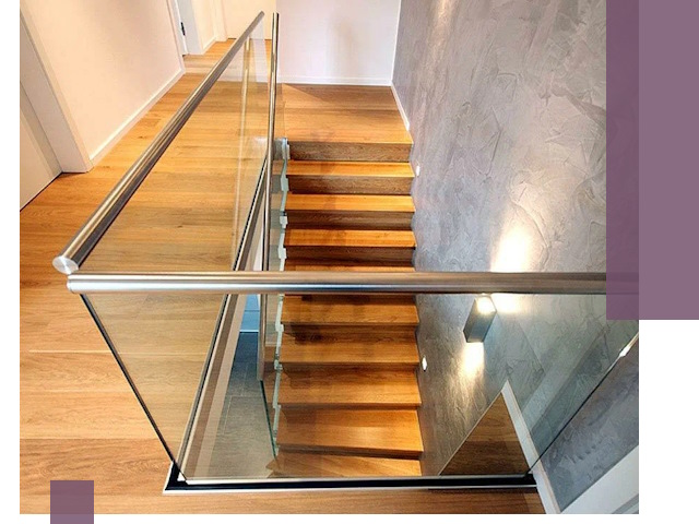 Перила для лестницы в доме — изготовление и монтаж в Орехове-Зуеве