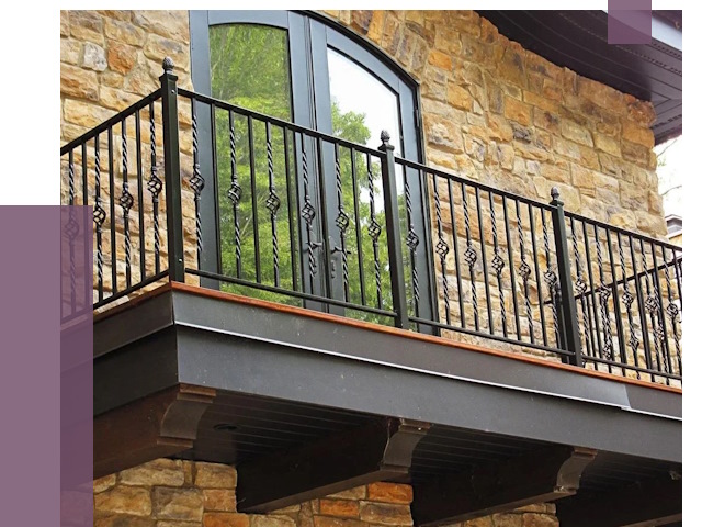 Балконные ограждения в Орехове-Зуеве от 8180 руб. — купить | ПРОЛЁТ-Рхв