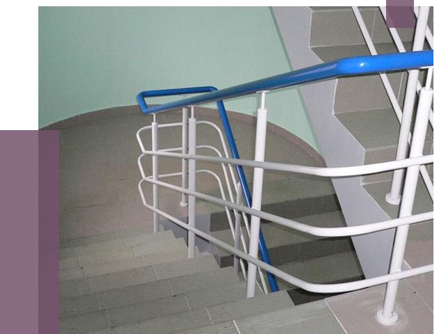 Перила в подъезде в Орехове-Зуеве — установка и замена от 7555 руб. | ПРОЛЁТ-Рхв