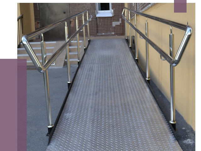 Пандусы в Орехове-Зуеве от 12504 руб. — установка для инвалидов | ПРОЛЁТ-Рхв