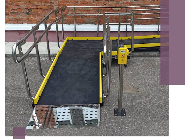 Изготовление наклонных пандусов для инвалидов в Орехове-Зуеве