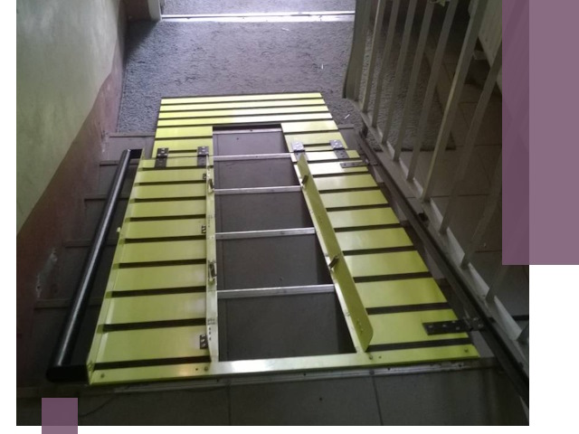 Профессиональный монтаж пандуса в подъезд в Орехове-Зуеве