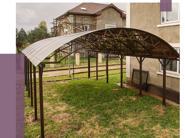 Демонтаж навесов в Орехове-Зуеве от 4689 руб. — разборка и вывоз | ПРОЛЁТ-Рхв