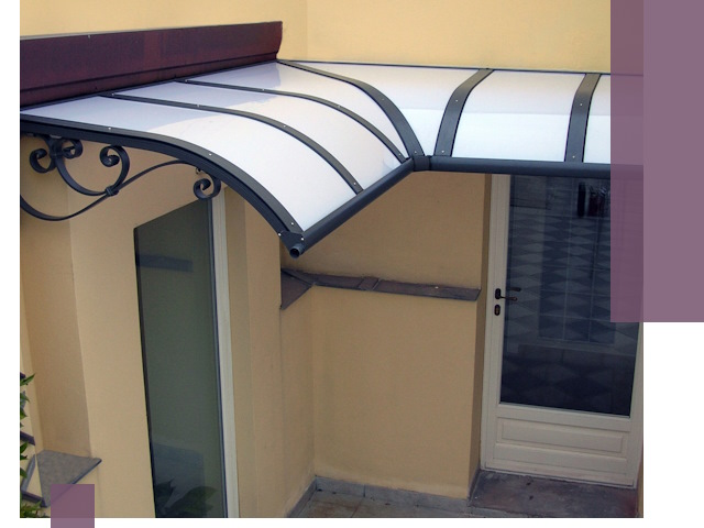 Монтаж козырьков любой сложности в Орехове-Зуеве под ключ