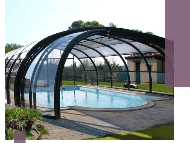 Навесы для бассейна в Орехове-Зуеве: изготовление и монтаж под ключ