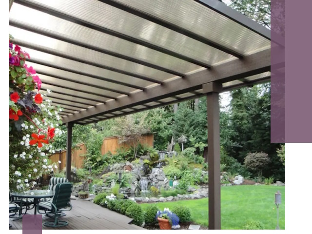 Навесы из поликарбоната под ключ в Орехове-Зуеве быстро и надёжно