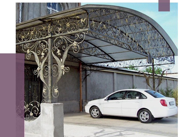 Кованые навесы в Орехове-Зуеве от 14849 руб. | ПРОЛЁТ-Рхв