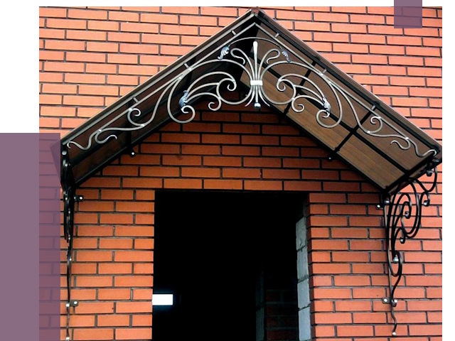 Металлические козырьки в Орехове-Зуеве от 10889 руб. 