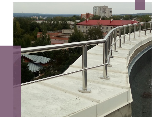 Парапеты и ограждения кровли в Орехове-Зуеве от 5054 руб. 