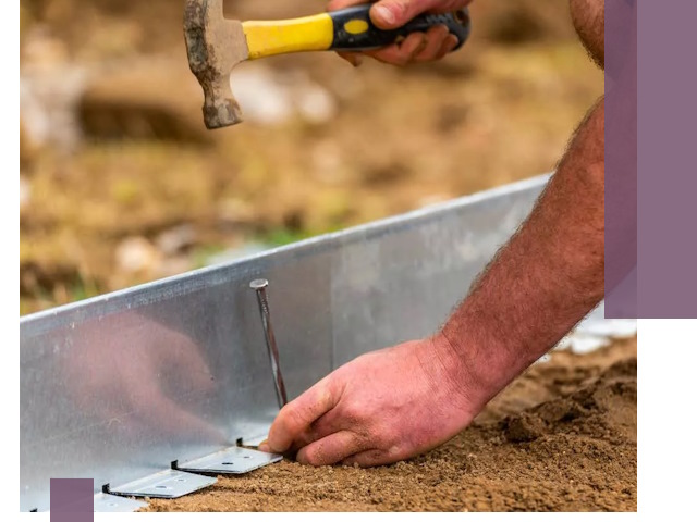 Монтаж металлических бордюров в Орехове-Зуеве быстро и качественно