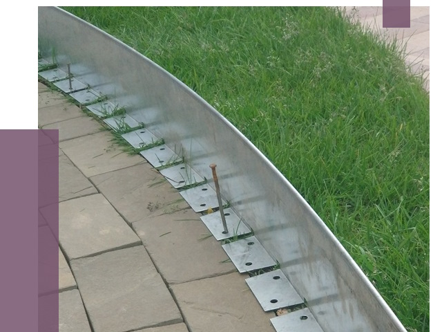 Металлические бордюры для тротуаров в Орехове-Зуеве от 8857 руб.