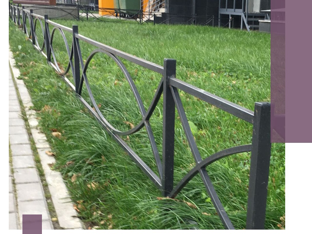 Газонные ограждения из металла в Орехове-Зуеве — монтаж и продажа
