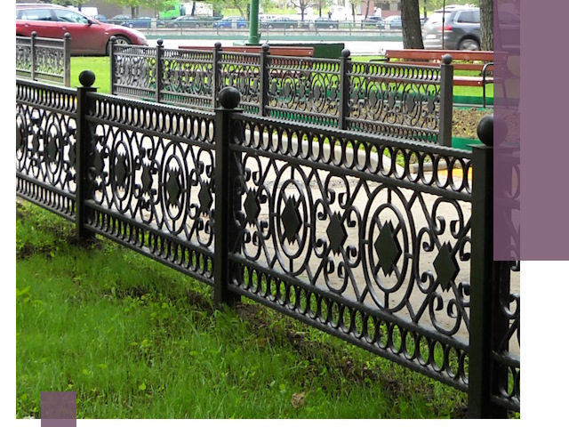 Секционные газонные ограждения под ключ в Орехове-Зуеве