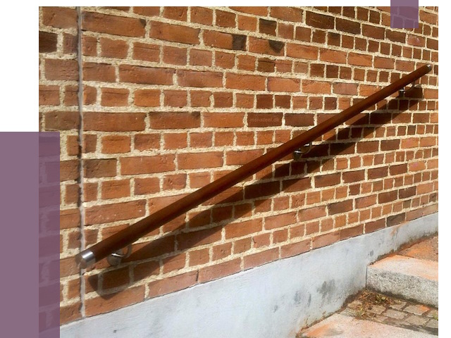 Изготовление пристенных поручней в Орехове-Зуеве от 4533 руб. — ПРОЛЁТ-Рхв