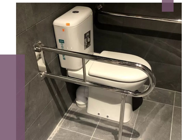 Поручни для санузлов в Орехове-Зуеве от 4376 руб. | ПРОЛЁТ-Рхв